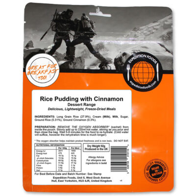 Rice Pudding with Cinnamon