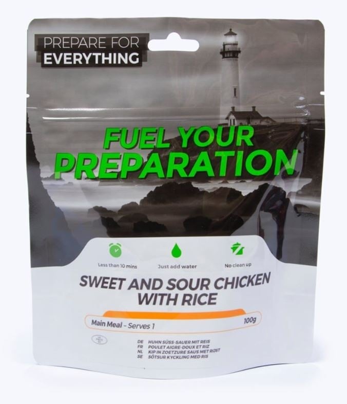 Sweet & Sour Chicken with Rice - Afbeelding 1