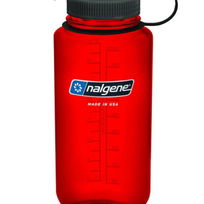 Nalgene 32oz Wide Mouth Tritan Red — drinkfles met brede opening