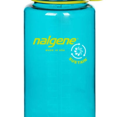 Nalgene 32oz Wide Mouth Sustain Cerulean — drinkfles met brede opening