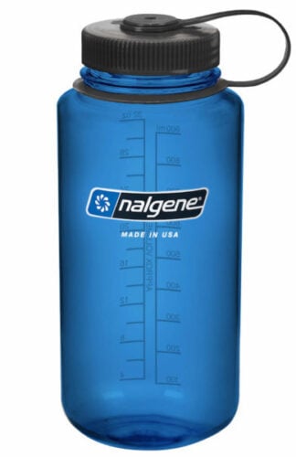 Nalgene 32oz Wide Mouth Tritan Blue — drinkfles met brede opening