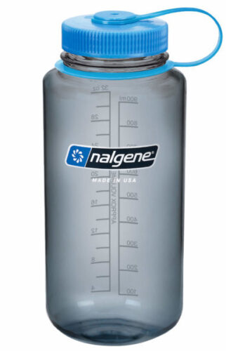 Nalgene 32oz Wide Mouth Sustain Gray — drinkfles met brede opening