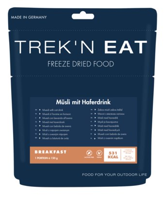 Trek ’n Eat Muesli with Oat Drink verpakking