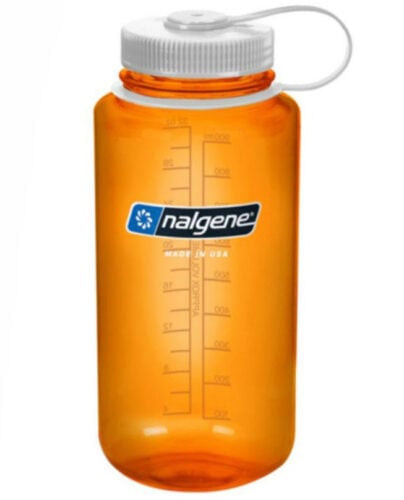 Nalgene 32oz Wide Mouth Tritan Orange — drinkfles met brede opening