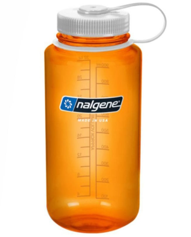 Nalgene 32oz Wide Mouth Tritan Orange — drinkfles met brede opening