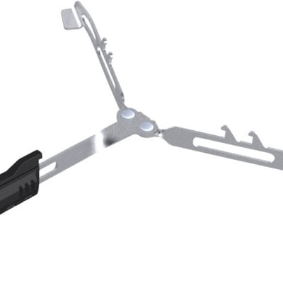 MSR Universal Canister Stand — uitgeklapte cartouchesteun