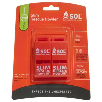 Signaalfluit Slim Rescue Howler 2st