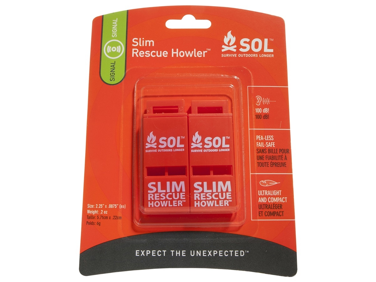 Signaalfluit Slim Rescue Howler 2st - Afbeelding 1