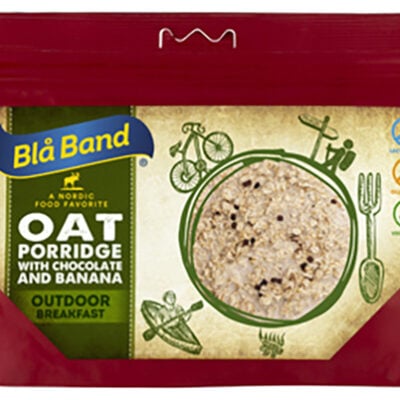 Oat Porridge with Chocolate and Banana