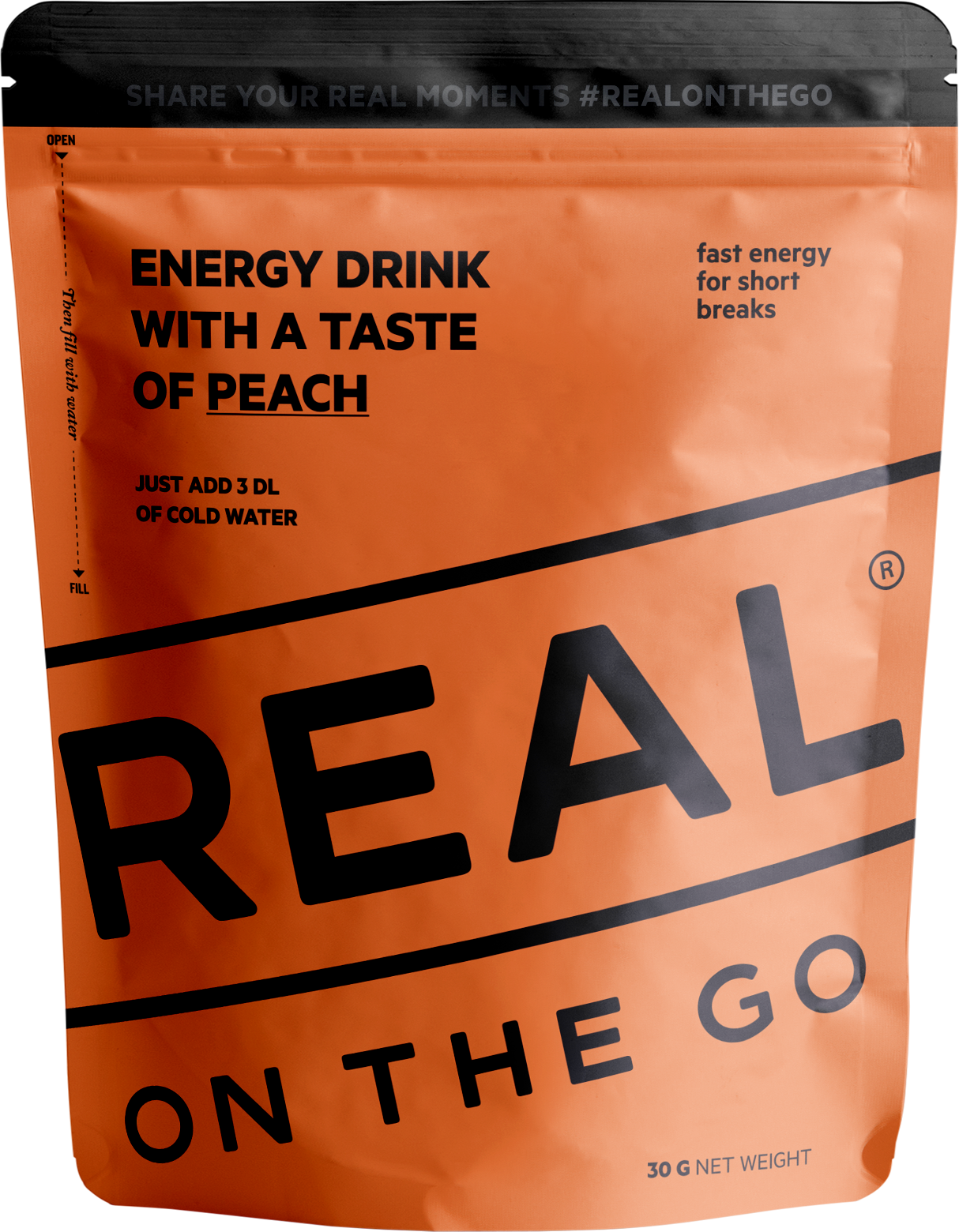 Energy Drink Peach - Afbeelding 1