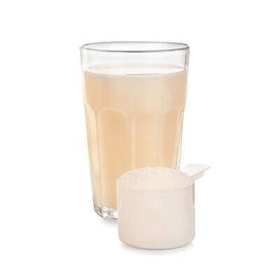 Travellunch Nutritional Powder with Vanilla flavouring – bereide shake, productfoto