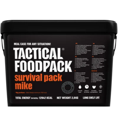 Tactical Foodpack Survival Pack Mike – verpakking met 21 maaltijden