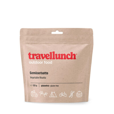 Travellunch Vegetable Risotto – 125 g verpakking