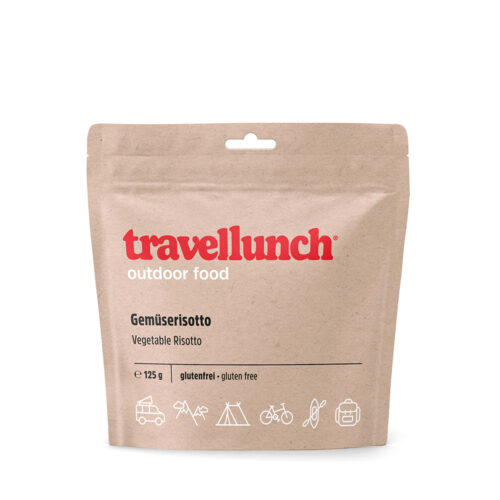 Travellunch Vegetable Risotto – 125 g verpakking