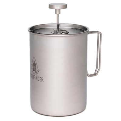 Pathfinder French Press met zichtbaar persmechanisme