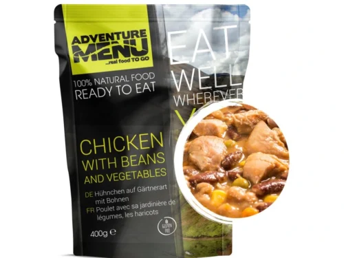 Adventure Menu Chicken with beans and vegetables — fabrikantverpakking