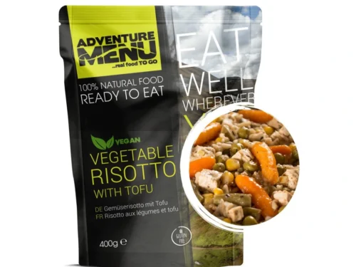 Adventure Menu Vegetable risotto  with Tofu — fabrikantverpakking