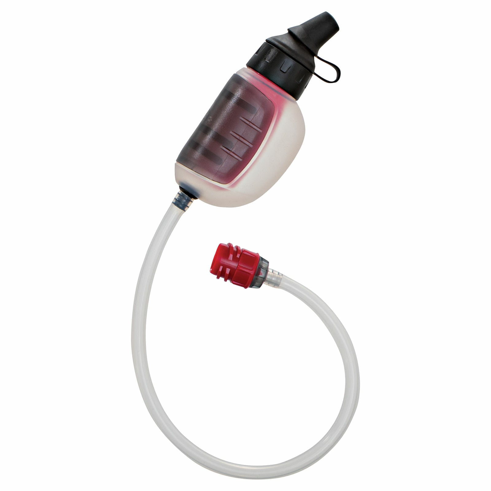 MSR TrailShot — handbediend waterfilter met inlaatslang
