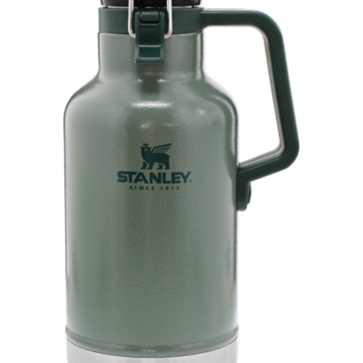 The Easy-Pour Growler 1,9L Hammertone Green