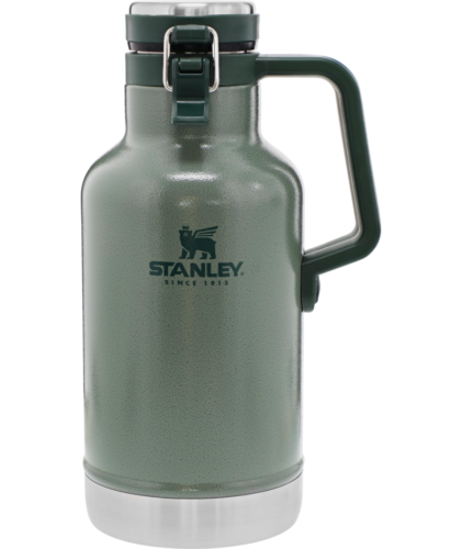The Easy-Pour Growler 1,9L Hammertone Green