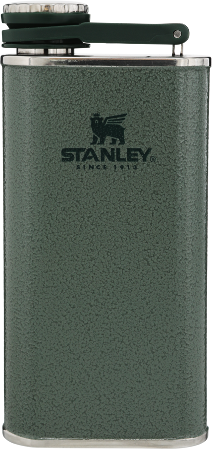 The Easy Fill Wide Mouth Flask 0,23L Hammertone Green - Afbeelding 1