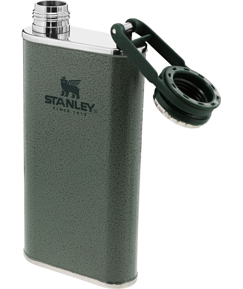 The Easy Fill Wide Mouth Flask 0,23L Hammertone Green - Afbeelding 2