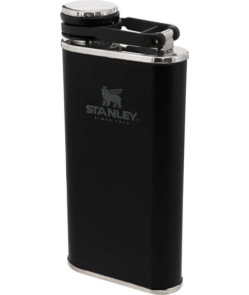 The Easy Fill Wide Mouth Flask 0,23L Matte Black - Afbeelding 3