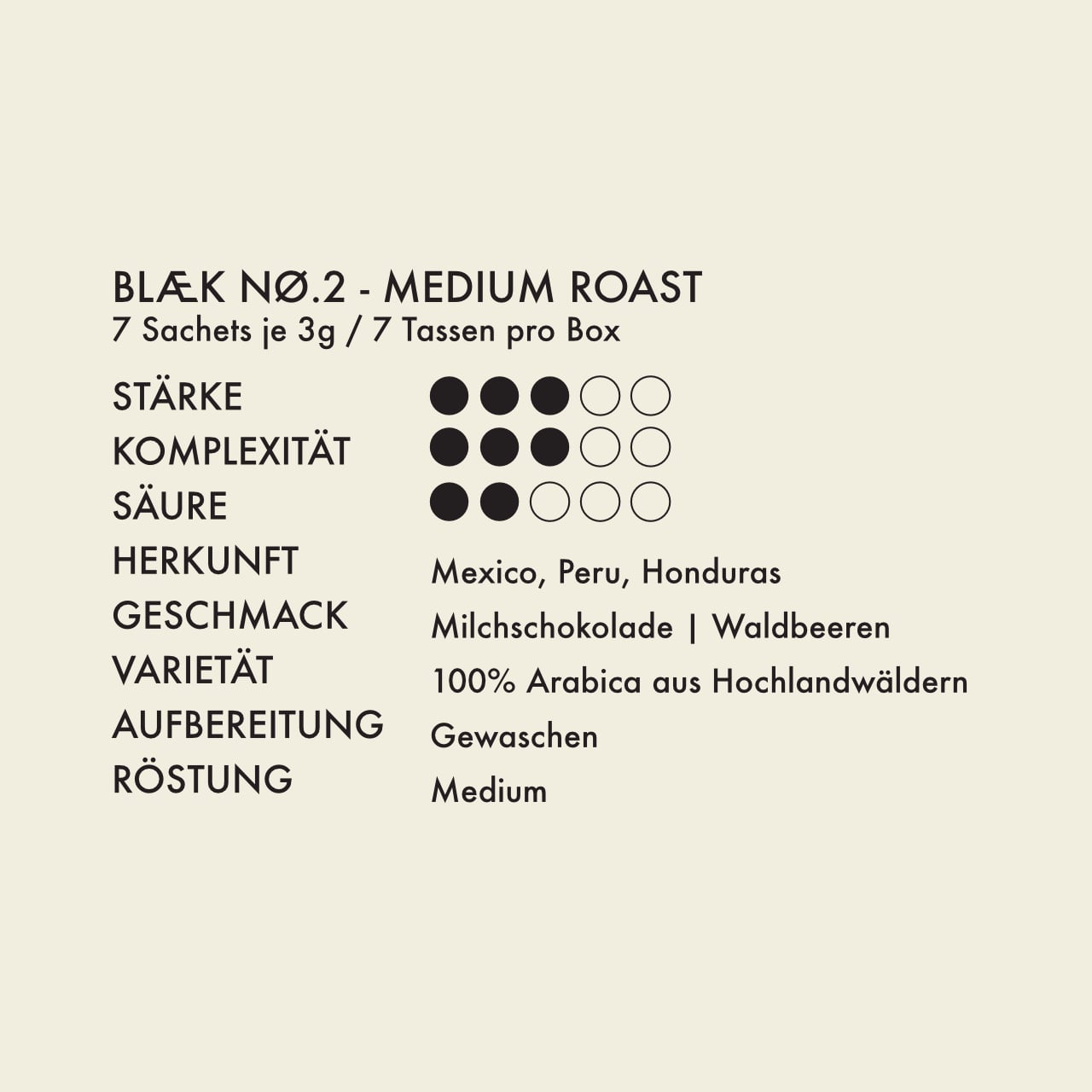 BLÆK NØ.2 - MEDIUM ROAST - Afbeelding 3