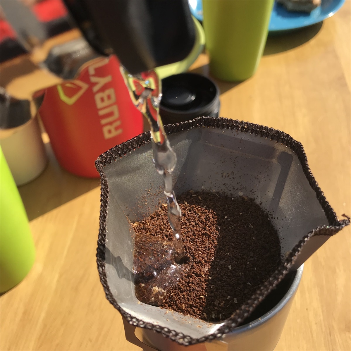 Drip Stainless Steel Coffee Filter silver - Afbeelding 5