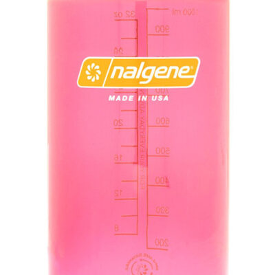 Nalgene 32oz Wide Mouth Sustain Flamingo Pink — drinkfles met brede opening