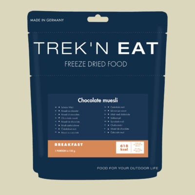 Trek ’n Eat Chocolate Muesli verpakking