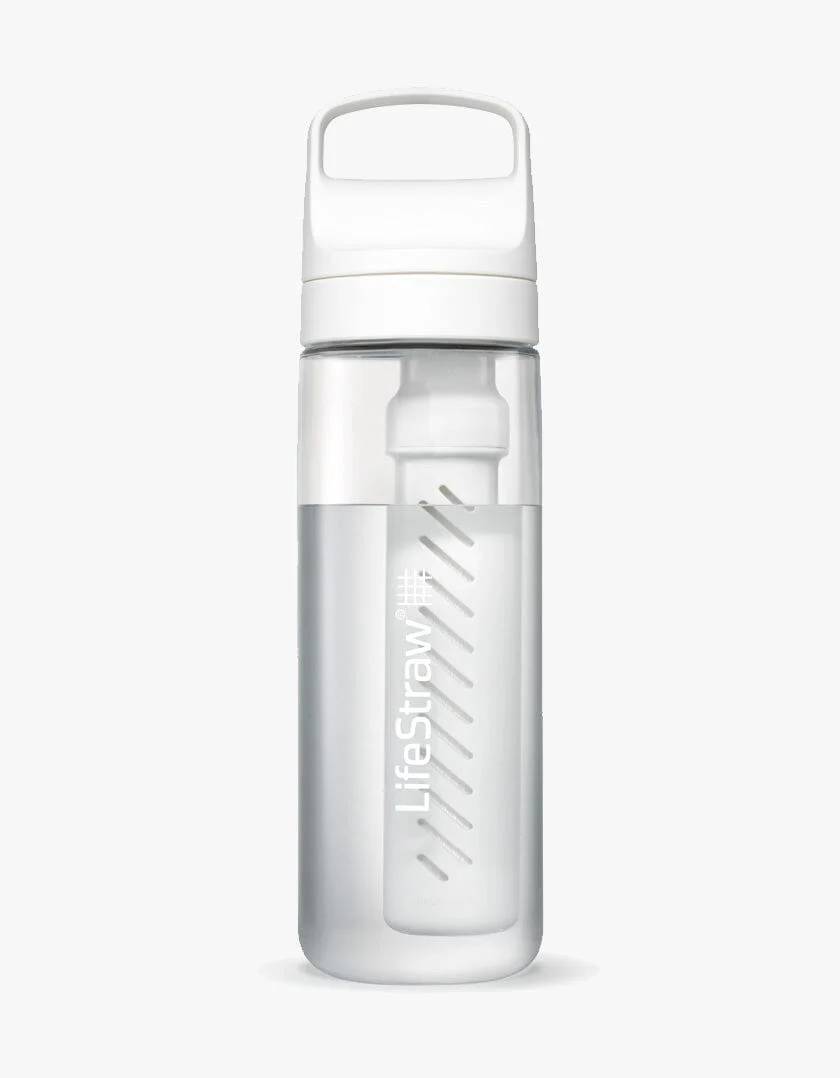 Go 2.0 Water Filter Bottle 650ml Clear - Afbeelding 1