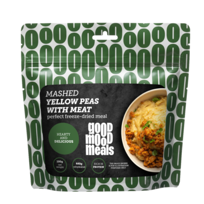 Mashed Yellow Peas with Meat