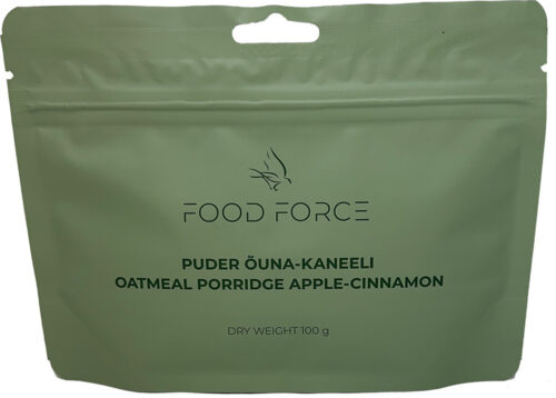 Oatmeal porridge apple-cinnamon