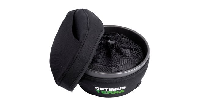 Optimus Terra Kettle met opberghoes