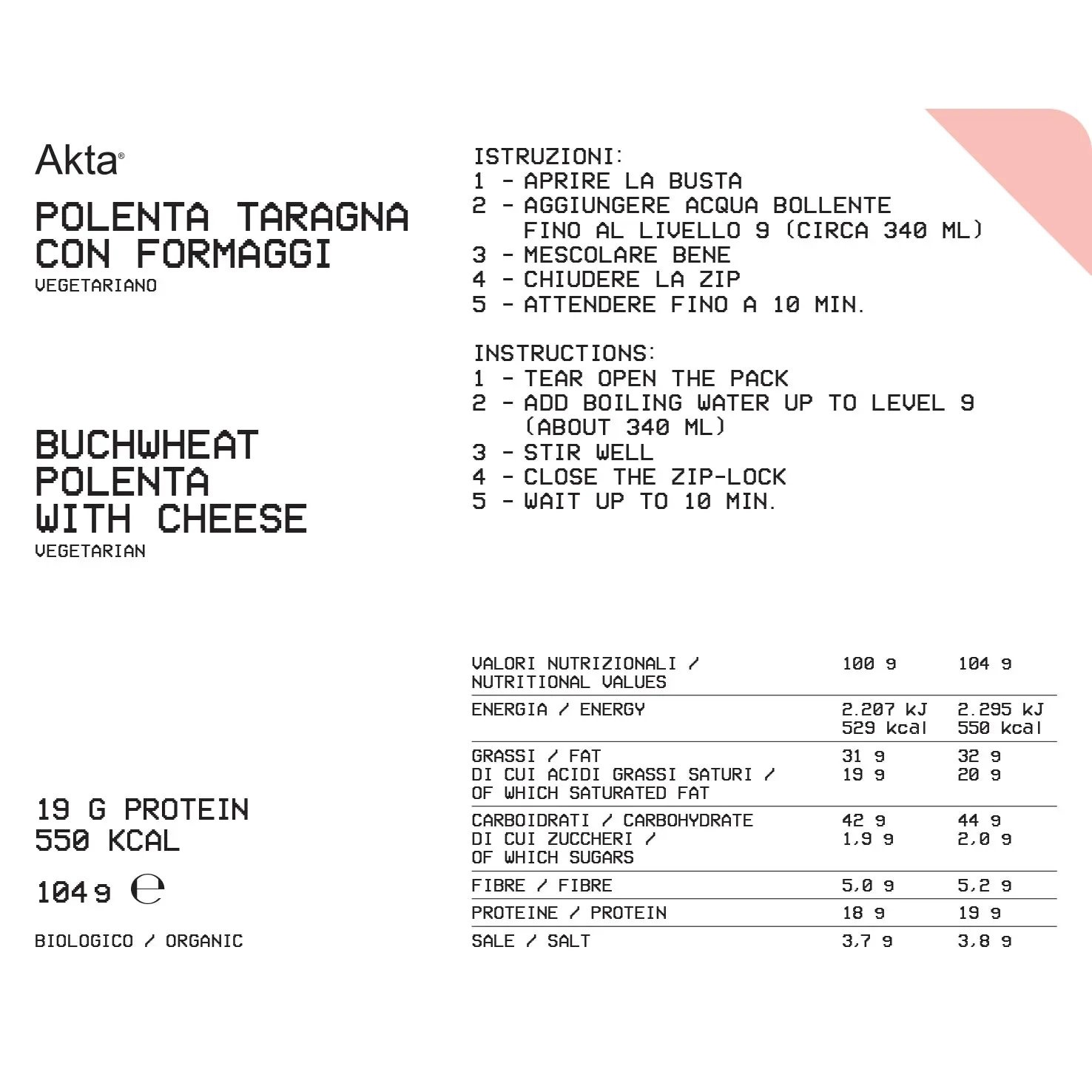 Buckwheat Polenta with Cheese - Afbeelding 2