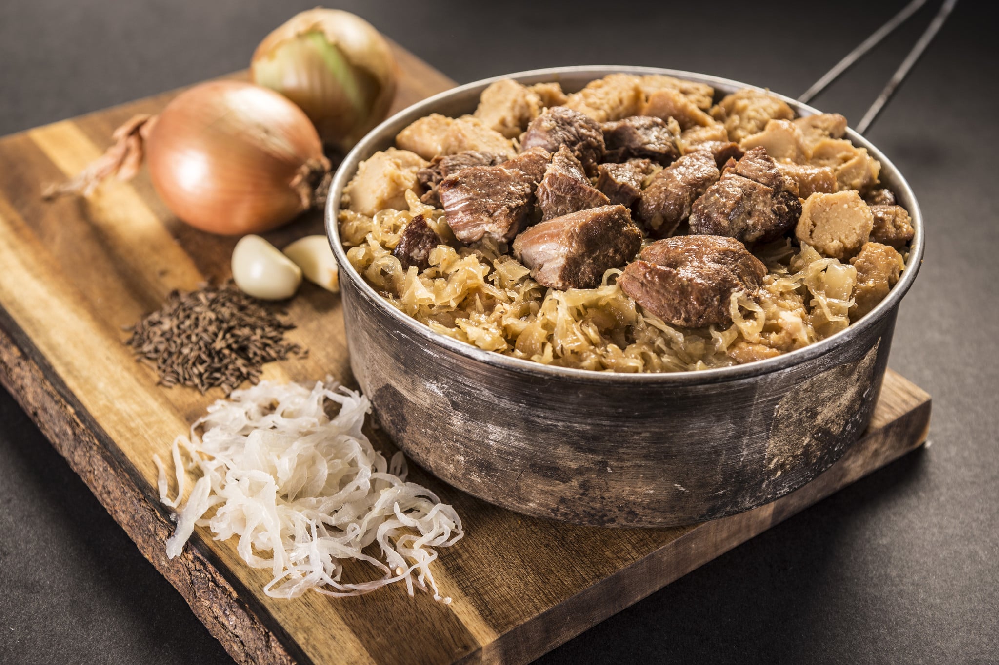 Pork with dumplings and cabbage - Afbeelding 2