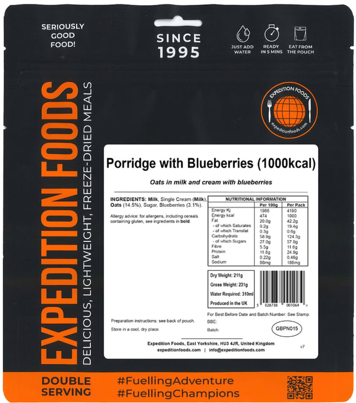 Porridge with Blueberries - Afbeelding 4