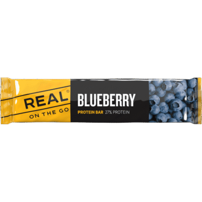 REAL Blueberry Protein Bar-verpakking