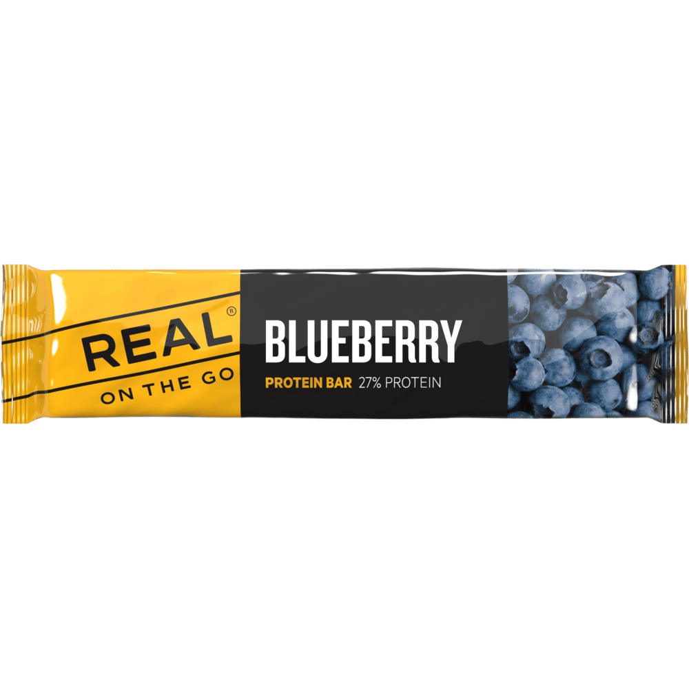 REAL Blueberry Protein Bar-verpakking