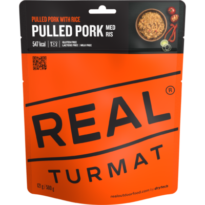 Real Turmat Pulled Pork with Rice