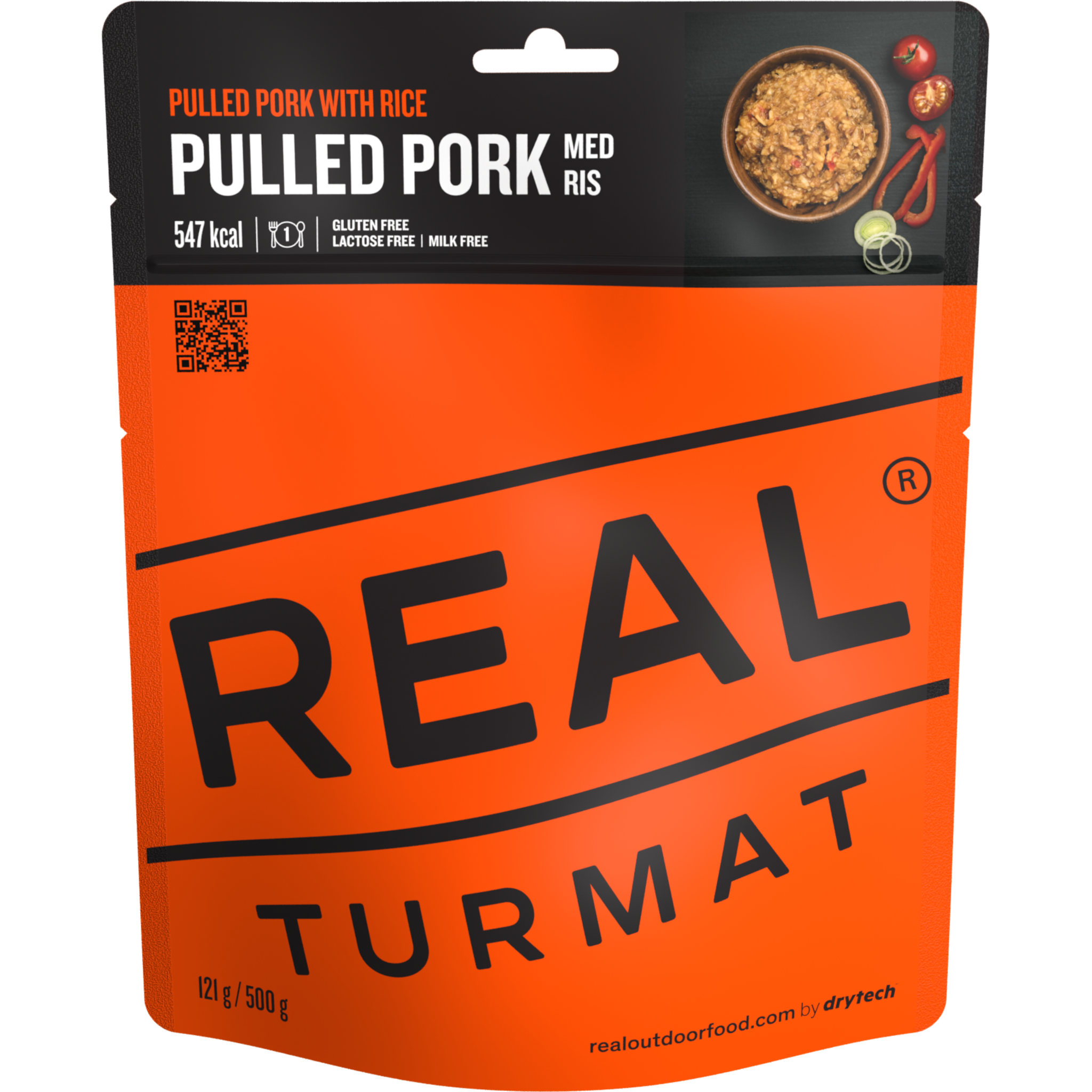Real Turmat Pulled Pork with Rice