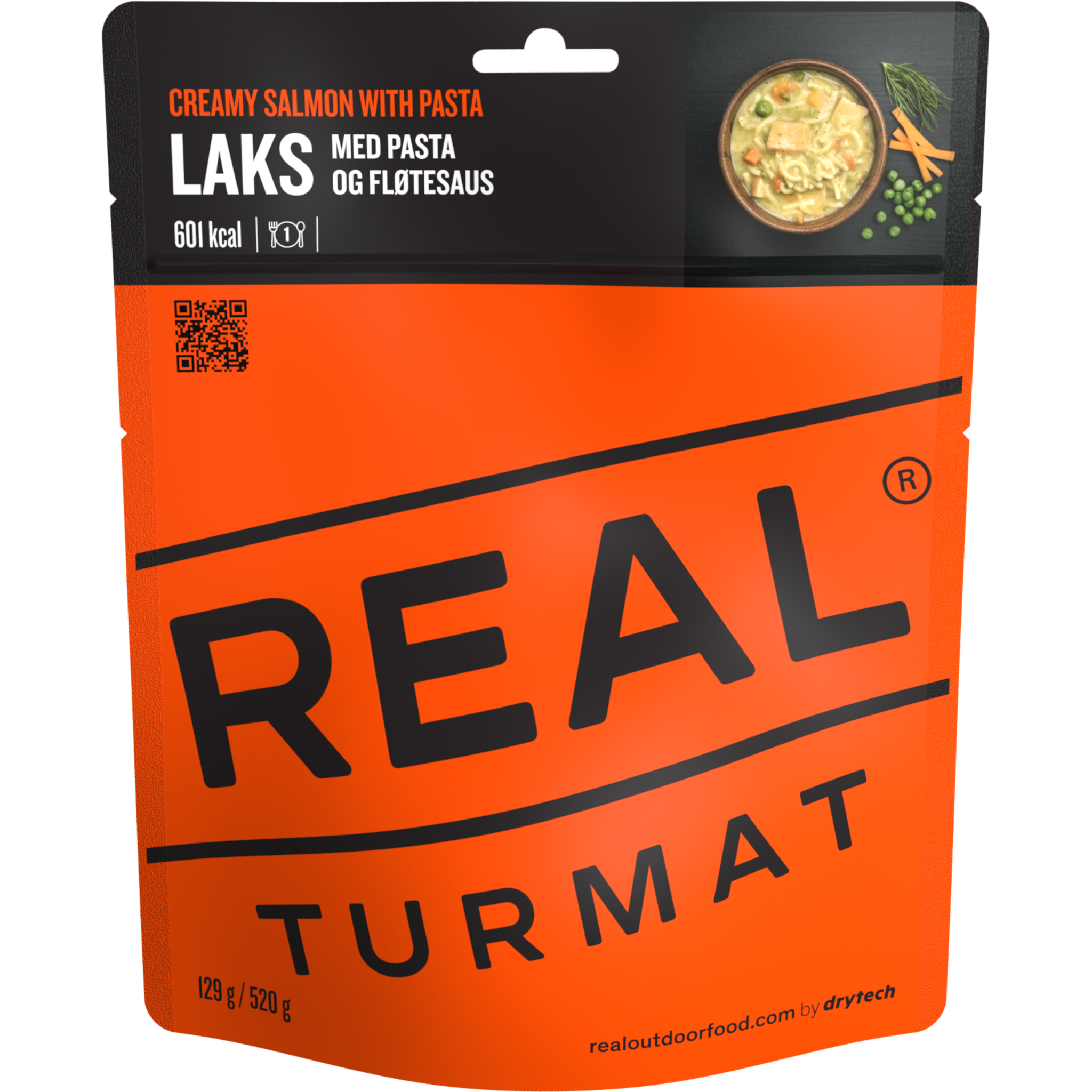 Real Turmat Creamy Salmon with Pasta