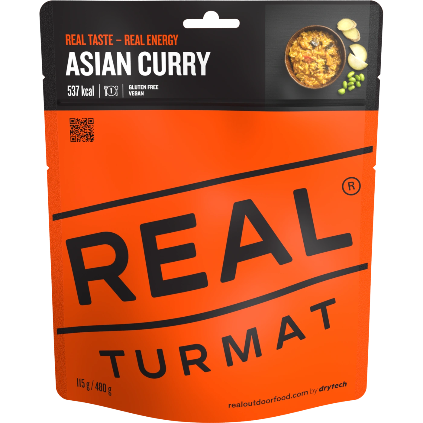 Real Turmat Asian Curry — productfoto
