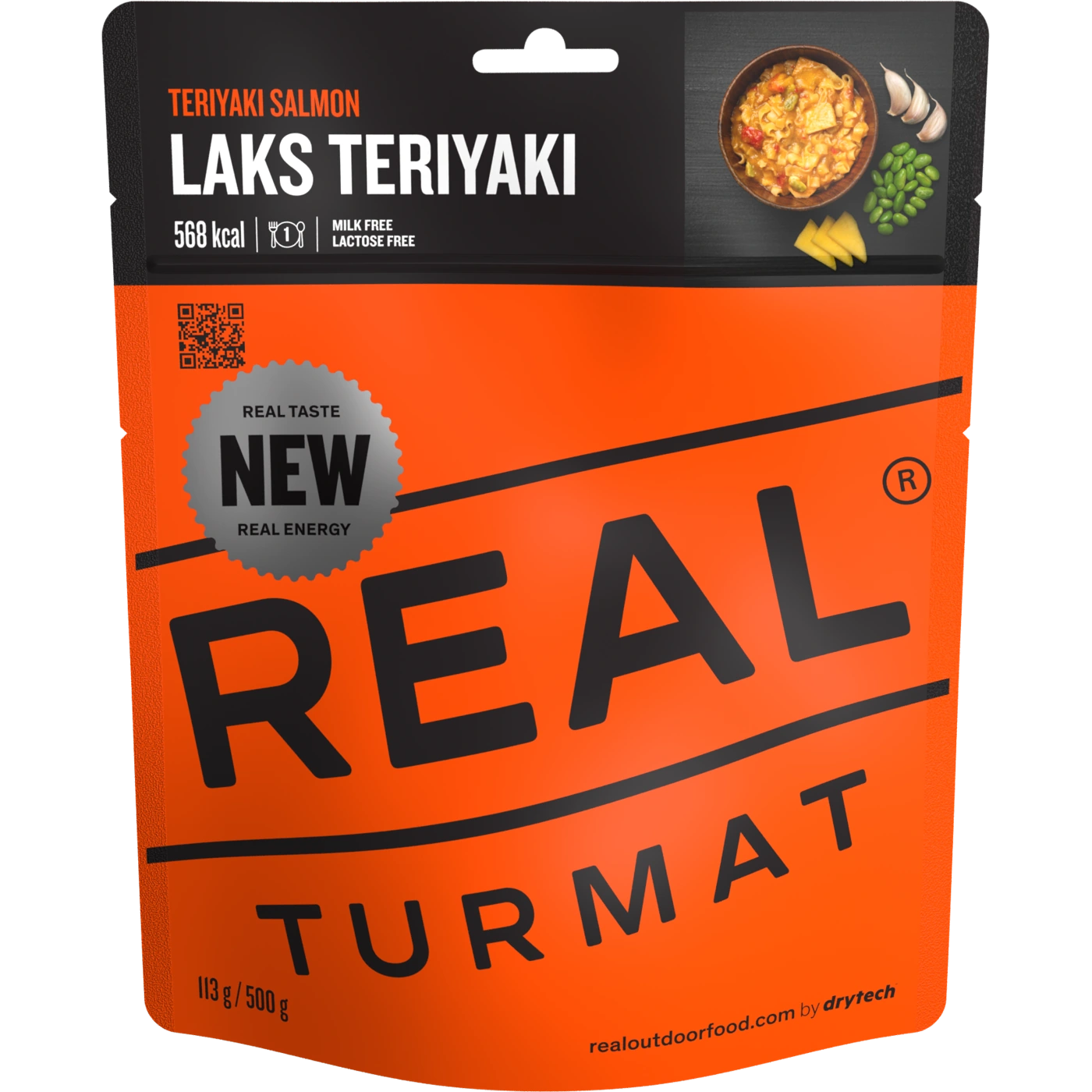 Real Turmat Teriyaki Salmon — productfoto