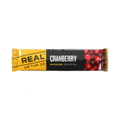 Real Turmat Cranberry Protein Bar — productfoto
