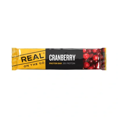 Real Turmat Cranberry Protein Bar — productfoto
