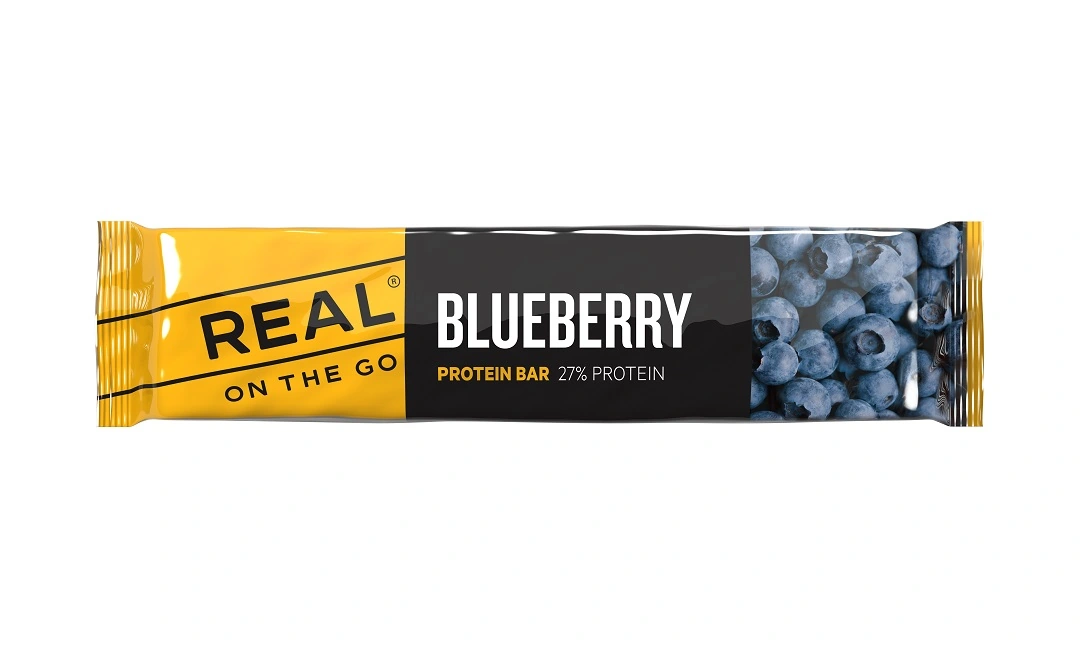 Real Turmat Blueberry Protein Bar — productfoto