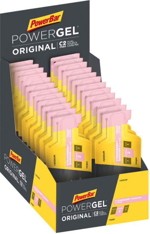 Powergel Sodium Strawberry Banana - Afbeelding 2