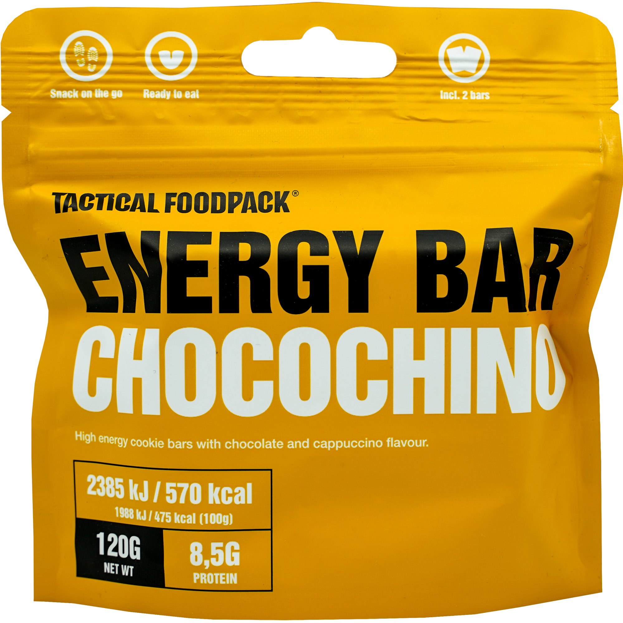 Energy Bar Chocochino 120g (2 repen) - Afbeelding 1